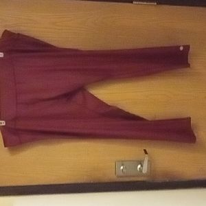 FULL beauty sport red leggings 2x(26/28)